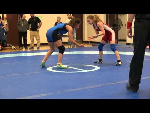 2013 Bill McLeod Wrestling Tournament FW 47.5kg  Augusta Eve (NCWC) vs Jessica Waltner (KWC)