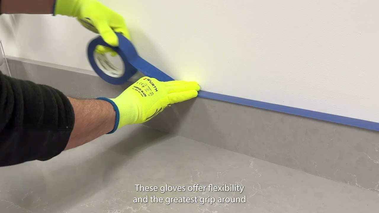 Wurth Tigerflex Hi-Lite Multi-Purpose Painter's Gloves (One Size)