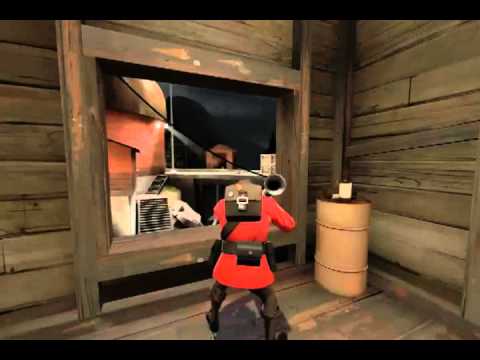 Team Fortress 2 replay: Soldier crit buff kills.