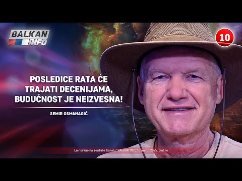 INTERVJU: Semir Osmanagić – Posledice rata će trajati decenijama, budućnost je neizvesna (16.3.2025)