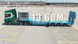 جديدة العربات نصف المقطورة عربة مقطورة مسطحة منخفضة Onder Trailer IN STOCK!!! AGM03 Lowbed 3 axl all types | صورة 4 - Autoline