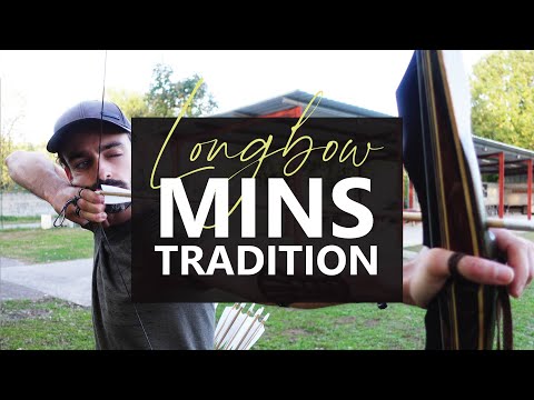 From Barebow to LONGBOW | MINS Tradition - Gorgon | Presentation and shooting | 3 fingers under