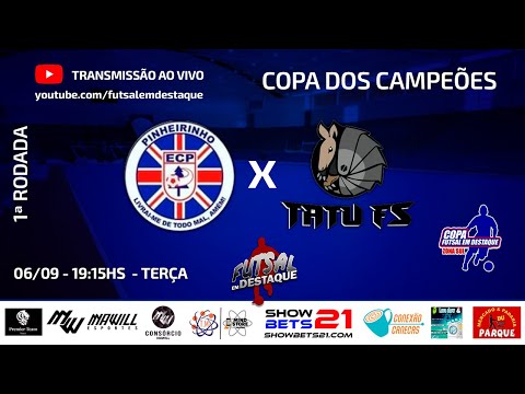PINHEIRINHO X TATU FS - COPA DOS CAMPÕES #futsalemdestaque