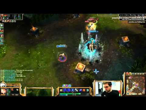 SK Ocelote  Lux vs Kha'Zix Mid Lane Diamond I   Replay LOL 2014 p1