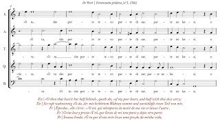 de Wert | Forsennata gridava [á 5; The Song Company]