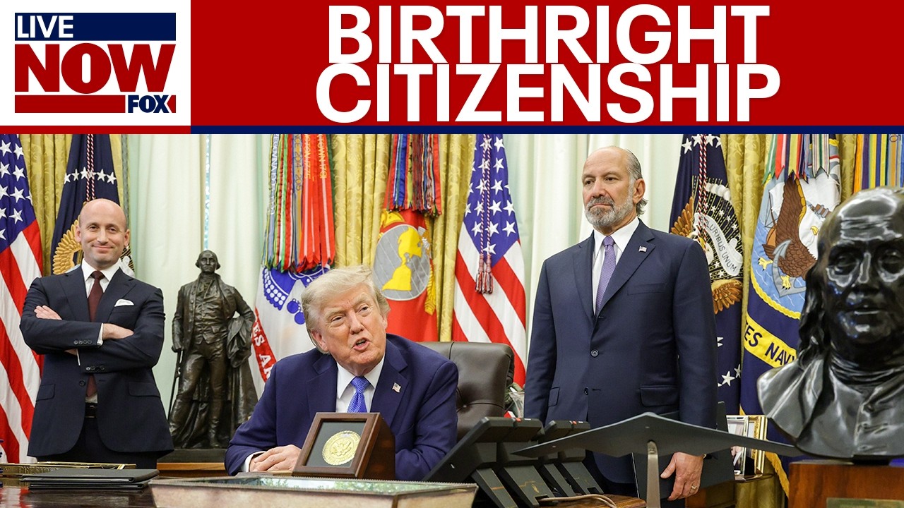 Pres. Trump signs exec. orders on birthright citizenship
