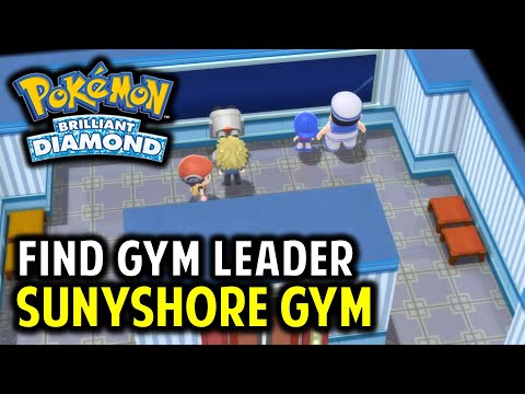 Where to Find the Gym Leader of the Sunyshore Gym | Pokemon Brilliant Diamond & Shining Pearl