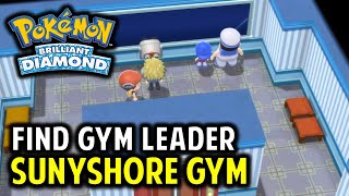 Where to Find the Gym Leader of the Sunyshore Gym | Pokemon Brilliant Diamond & Shining Pearl
