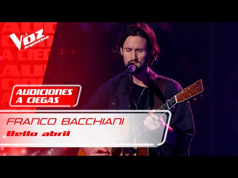 Franco Bacchiani - "Bello abril" - La Voz Argentina 2021