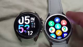 Galaxy Watch 3と6 Classic動作比較