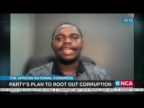 ANC's plan to root out corruption