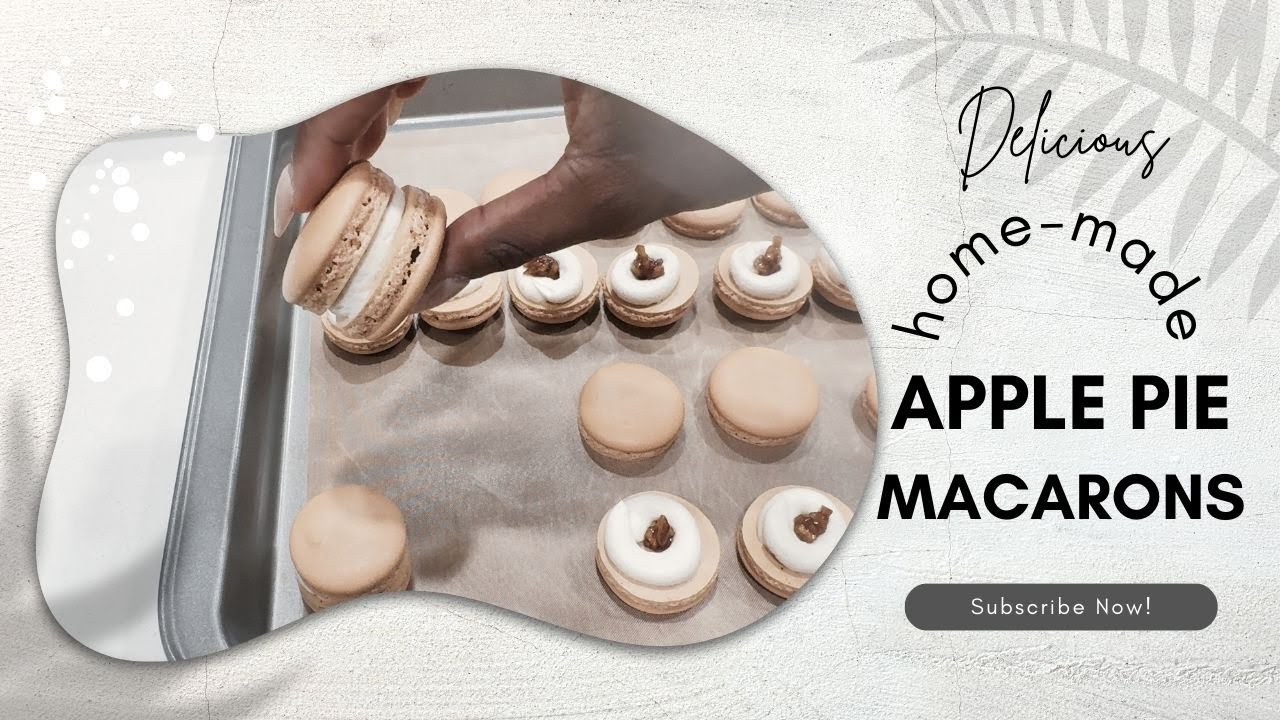 Let's Bake: Apple Pie Macarons!