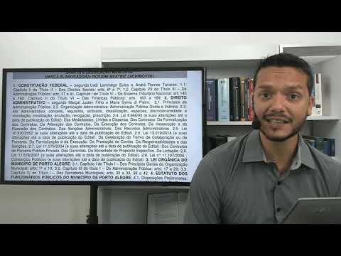 Auditor de Controle Interno - Porto Alegre - Análise do Edital