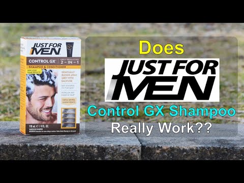 Just For Men Control GX Hair Color... Does It Work??