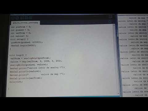 Regolare luminosità led con un TRIMMER