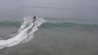 preview picture of video 'Wavejumping at Pebbly Beach'