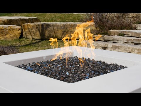 Enjoy the Look & Feel of the 48" Quadro Fire Pit