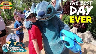 THE Best Day Ever - Meeting Stitch at Typhoon Lagoon!