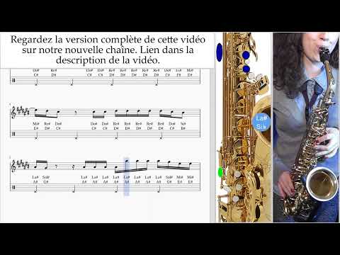 Comment Jouer du Saxophone (Ténor) Shakira - Acróstico Tab Tablature um-a-n829 aperçus