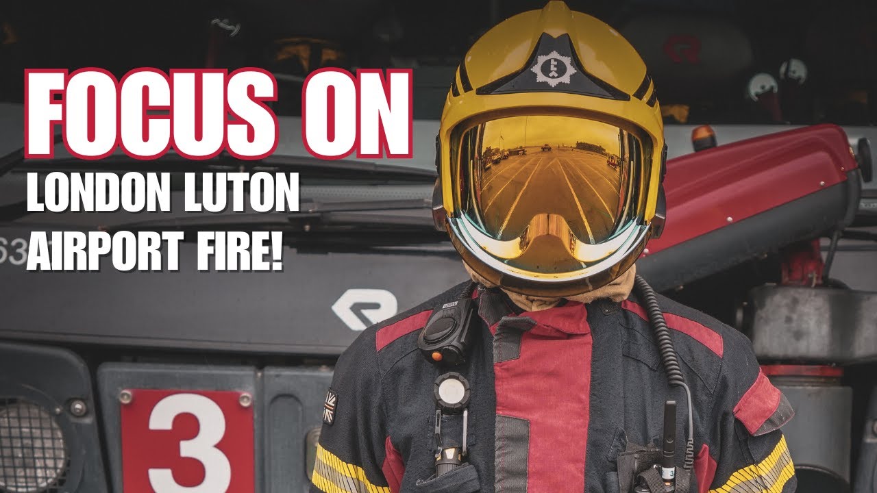 DAY IN THE LIFE! - London Luton Airport Fire & Rescue