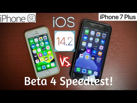 iOS 14.2 Beta 4 Speedtest! iPhone SE (1st Gen.) vs. iPhone 7 Plus!