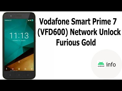 Vodafone Smart Prime 7 (VFD600) | Network Unlock | Furious Gold | Android info