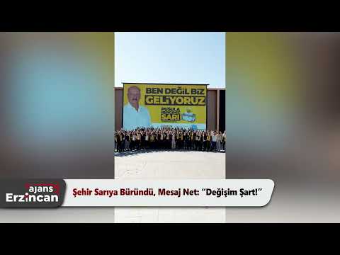 Şehir Sarıya Büründü, Mesaj Net: “Değişim Şart!”