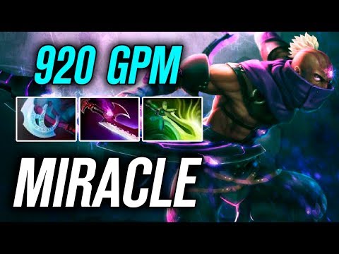 Miracle • Anti-Mage • 920 GPM — Pro MMR