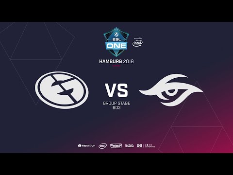 Evil Geniuses  vs Team Secret, ESL  One Hamburg, bo3, game 1 [Adekvat & Maelstorm]