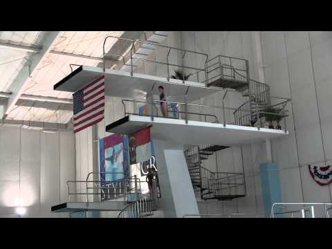 Jennifer Bell Performs 103B on the 7.5 Meter Platform During USA Diving Zone A Championships