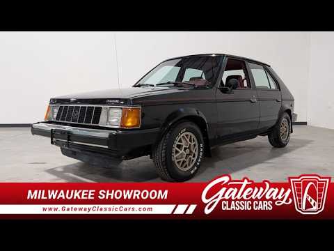 1987 Dodge Omni (CC-2047539) for sale in Caledonia, Wisconsin