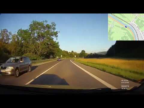 Slovakia. Road I/18, Turany — Ivachnová (temp.), 2020, 4x