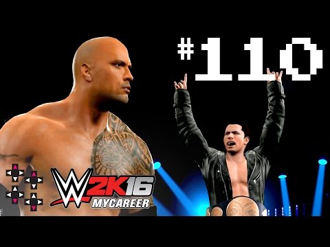 WWE 2K16 MyCareer Part 110: Going one-on-one w/ The Great One! — UpUpDownDown Streams