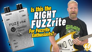 Video thumbnail for A Mosrite FUZZrite just for the FUZZrite enthusiasts - made by hand by the og designer Ed Sanner by 60 Cycle Hum
