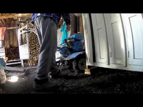 Заводим мотоблок, полгода простоя