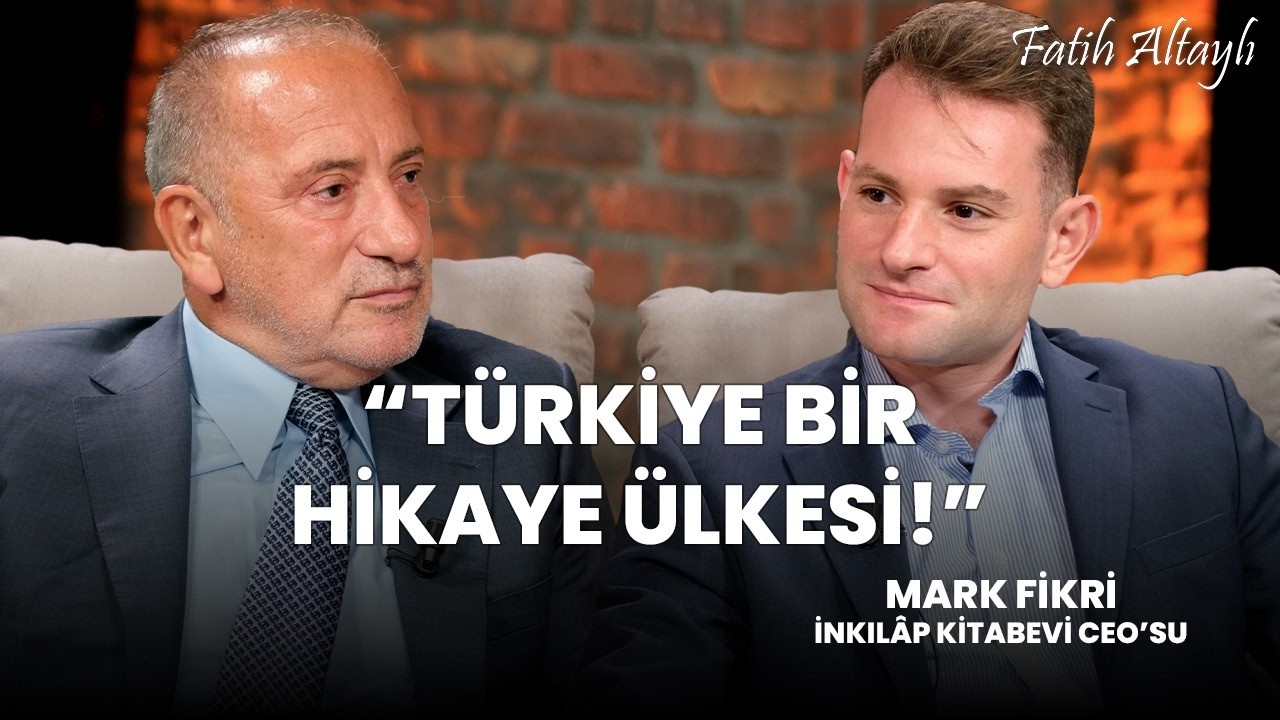 Fatih Altaylı ile Pazar Sohbeti: “Gençler Okumaya Devam Ediyor!” / Mark Fikri