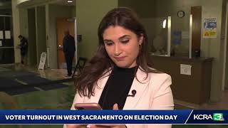 Election Night Coverage: Brittany Hope is in West Sacramento describing voter turnout so far.