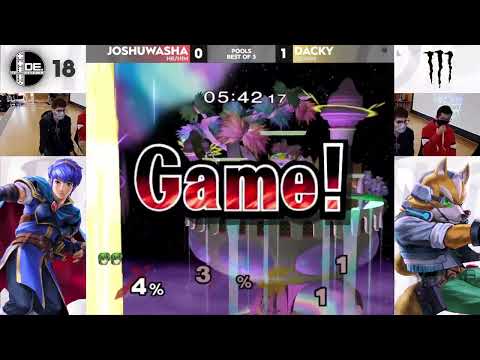 Domino Effect 18 - Dacky(Fox) vs Joshuwasha(Marth) - Pools