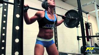 FEMALE PRO BODYBUILDER TAKES ON CrossFit - Dana Linn Bailey (Song: Fabolous - Breathe)