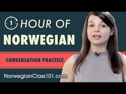1 Hour of Norwegian Conversation Practice - Improve Speaking Skills