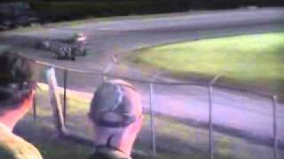 preview picture of video 'Dwarf car heat race at Riverside Speedway, Groveton, N.H 8/21/10'