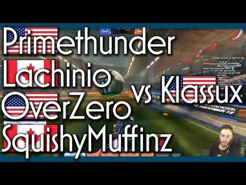 SquishyMuffinz, Lachinio, OverZero, Primethunder & Klassux | 1v4 Showmatch for $125