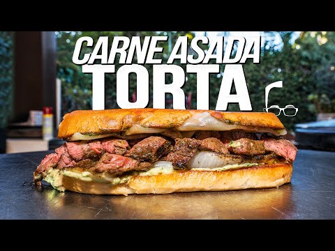 CARNE ASADA TORTA / GRILLED CHEESE / IT DOESN'T MATTER IT'S SO GOOD | SAM THE COOKING GUY