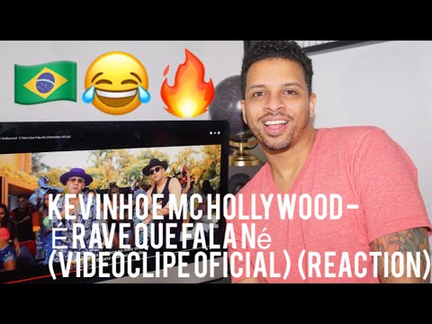 Kevinho e MC Hollywood - É Rave Que Fala Né (Videoclipe Oficial)  (reaction)