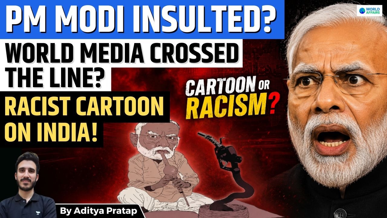 PM Modi INSULTED by Norwegian Media? Racist Snake Charmer Cartoon Sparks Global Outrage