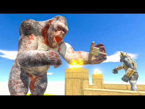 MIGHTY GHOR Vs GIANT UNITS #2 ARBS - Animal Revolt Battle Simulator