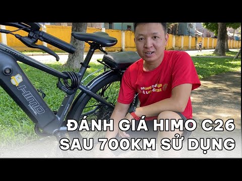 Đánh giá xe đạp điện Xiaomi  Himo C26 sau 700km sử dụng