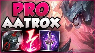 WHY IS THIS AATROX BUILD 100% PERMABANNED AT WORLDS?? AATROX TOP GAMEPLAY! - League of Legends