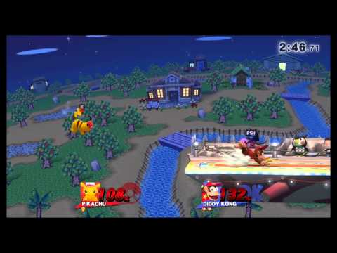 S@X 6-9-15 - Kenrawr (Pikachu) vs Hart (Diddy Kong) - Smash Wii U Customs - Winners Bracket
