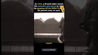 Franz Reichelt JUMPS From Eiffel Tower With Wearable Parachute